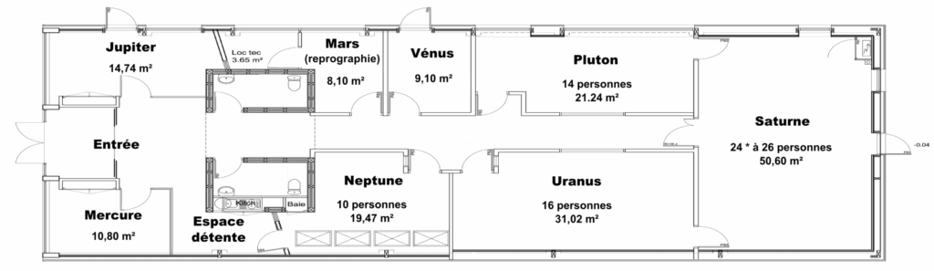 Plan principal du Télécentre