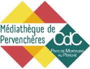 Logo - Médiathèque de Pervenchères Logo médiathèque de Pervenchères