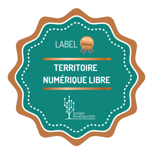 Label bronze Territoire Numérique Libre