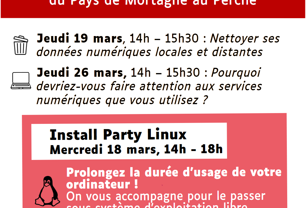 Install Party et ateliers collectifs numériques