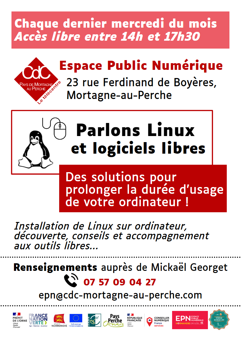 Affiche Parlons Linux
