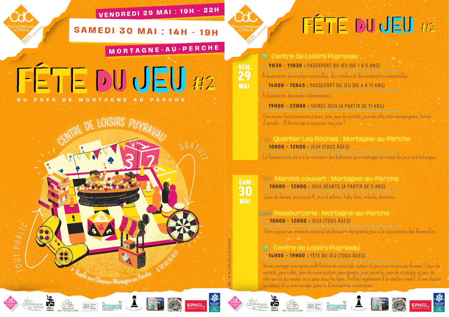 Fête du Jeu 2026 Affiche fête du jeu 2026